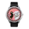 Lovely Maltese Dog New Jersey Christmas Special Wrist Watch