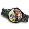 Brittany Dog Indiana Christmas Special Wrist Watch