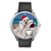 West Highland White Terrier Colorado Christmas Special Wrist Watch