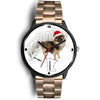 Tibetan Spaniel Minnesota Christmas Special Wrist Watch