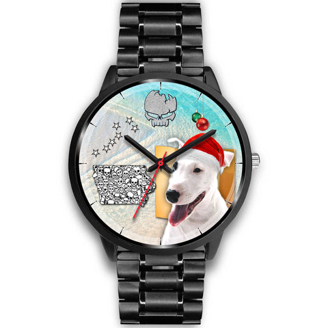 Bull Terrier Iowa Christmas Special Wrist Watch
