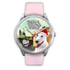 Bull Terrier Iowa Christmas Special Silver Wrist Watch
