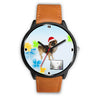 Tibetan Spaniel Colorado Christmas Special Wrist Watch