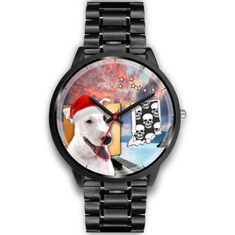 Bull Terrier Indiana Christmas Special Wrist Watch