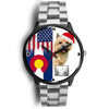 Norwich Terrier Colorado Christmas Special Wrist Watch