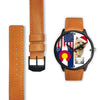 Norwich Terrier Colorado Christmas Special Wrist Watch