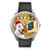 Bull Terrier Indiana Christmas Special Wrist Watch