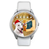 Bull Terrier Indiana Christmas Special Wrist Watch