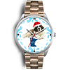 Saint Bernard Dog Minnesota Christmas Special Wrist Watch