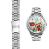 Cute Bulldog Iowa Christmas Special Wrist Watch