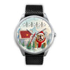 Cute Bulldog Iowa Christmas Special Wrist Watch