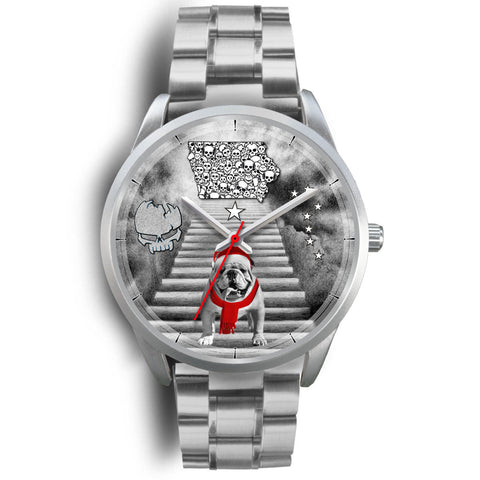 Bulldog Iowa Christmas Special Wrist Watch