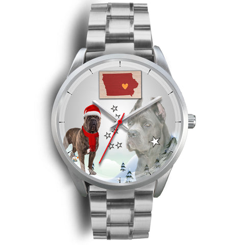Cane Corso Iowa Christmas Special Wrist WatchFree Shippimg