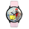 Cute Cane Corso Iowa Christmas Special Wrist Watch