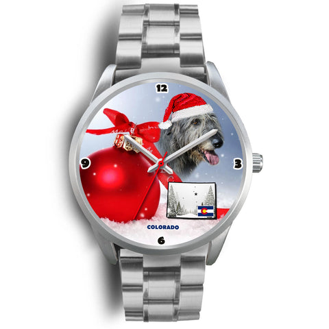 Irish Wolfhound Colorado Christmas Special Wrist Watch