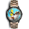 Cute Japanese Chin Dog New Jersey Christmas Special Wrist Watch