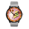 Brittany Dog Maine Christmas Special Wrist Watch