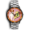 Brittany Dog Maine Christmas Special Wrist Watch