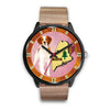 Brittany Dog Maine Christmas Special Wrist Watch