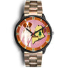 Brittany Dog Maine Christmas Special Wrist Watch