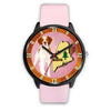 Brittany Dog Maine Christmas Special Wrist Watch