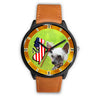Chinese Crested Dog New Jersey Christmas Special Wrist Watch
