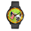 Chinese Crested Dog New Jersey Christmas Special Wrist Watch