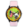 Chinese Crested Dog New Jersey Christmas Special Wrist Watch
