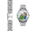 Norwegian Elkhound Dog Minnesota Christmas Special Wrist Watch