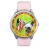 Lovely Chinese Crested Dog New Jersey Christmas Special Wrist Watch