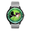 Lovely Pug Dog Maine Christmas Special Wrist Watch