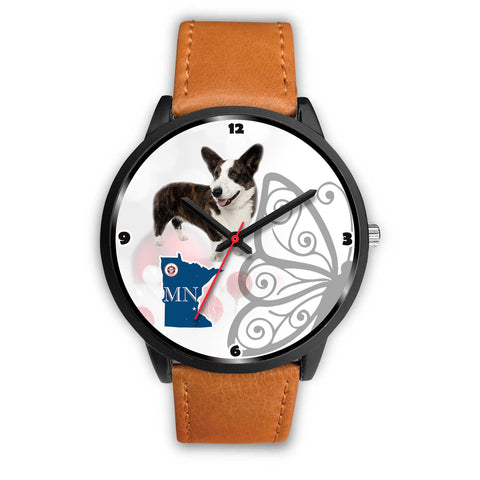 Cardigan Welsh Corgi Minnesota Christmas Special Wrist Watch