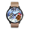 Cavalier King Charles Spaniel Indiana Christmas Special Wrist Watch