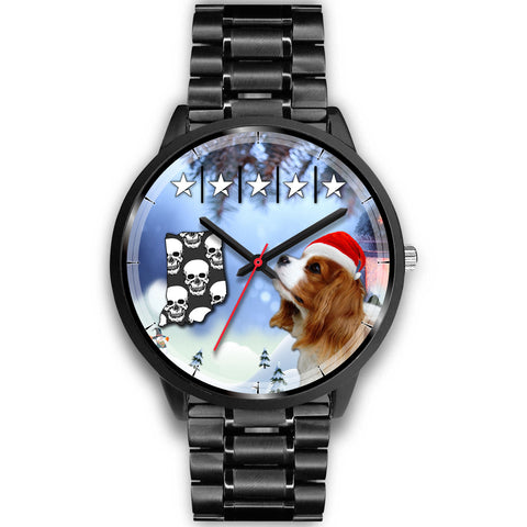 Cavalier King Charles Spaniel Indiana Christmas Special Wrist Watch