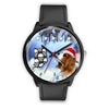 Cavalier King Charles Spaniel Indiana Christmas Special Wrist Watch