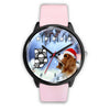 Cavalier King Charles Spaniel Indiana Christmas Special Wrist Watch