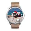 Tibetan Mastiff Colorado Christmas Special Wrist Watch