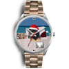 Tibetan Mastiff Colorado Christmas Special Wrist Watch