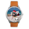 Tibetan Mastiff Colorado Christmas Special Wrist Watch