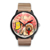 Tibetan Mastiff Indiana Christmas Special Wrist Watch