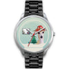 Italian Greyhound Dog Colorado Christmas Special Wrist Watch