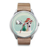 Italian Greyhound Dog Colorado Christmas Special Wrist Watch