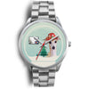 Italian Greyhound Dog Colorado Christmas Special Wrist Watch