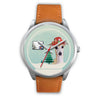 Italian Greyhound Dog Colorado Christmas Special Wrist Watch