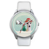 Italian Greyhound Dog Colorado Christmas Special Wrist Watch