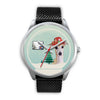 Italian Greyhound Dog Colorado Christmas Special Wrist Watch