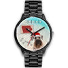 Cesky Terrier Iowa Christmas Special Wrist Watch