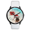 Cesky Terrier Iowa Christmas Special Wrist Watch