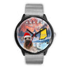 Cesky Terrier Indiana Christmas Special Wrist Watch