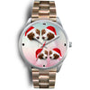 Brittany Dog Christmas Special Wrist Watch